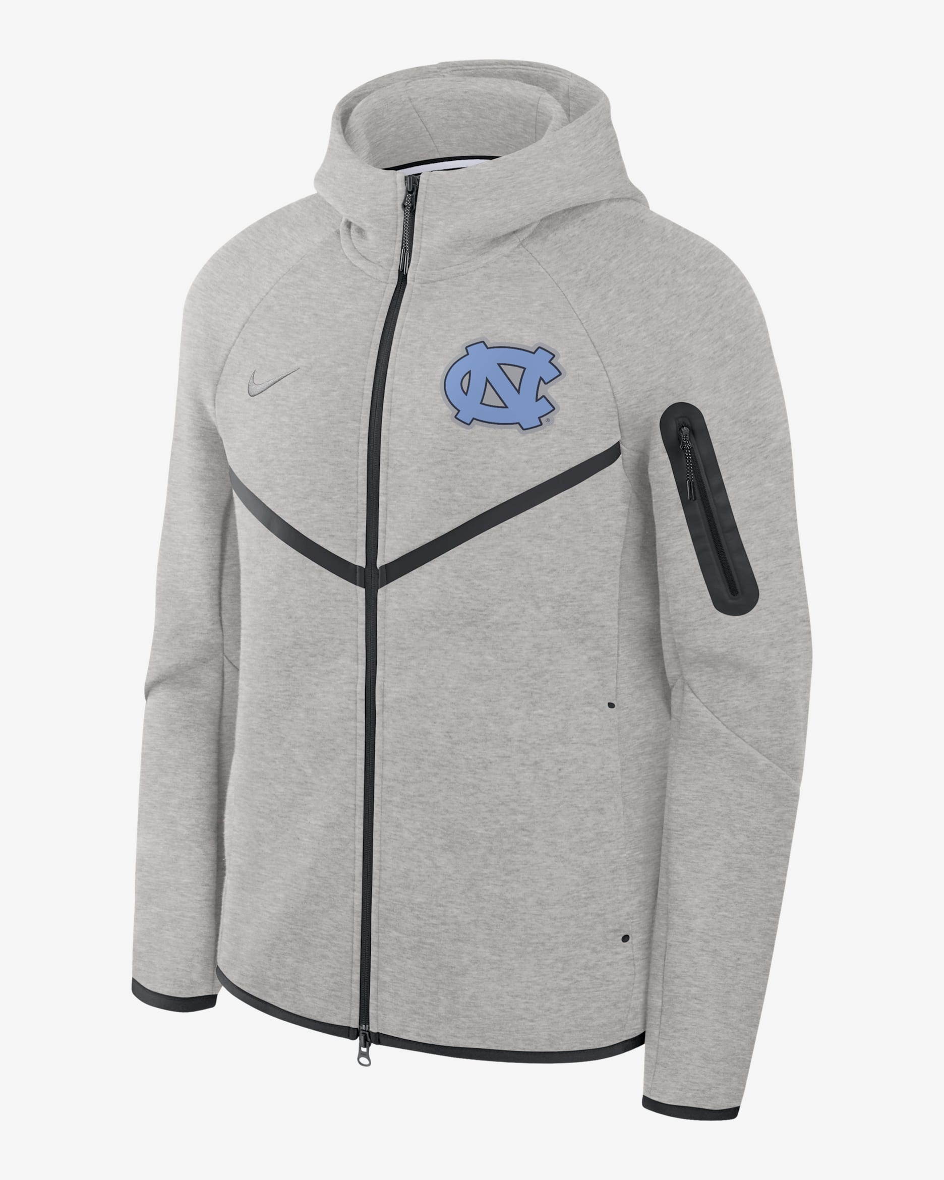 Nike フルジップフーディ 青/グレー　フェデラー North Carolina Tech Fleece Windrunner Men's Jordan Brand College